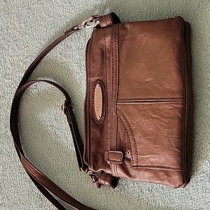 Rosetti crossbody metallic bag